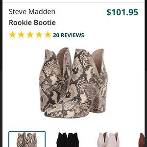 Steve Madden Rookie boots NEW IN BOX!